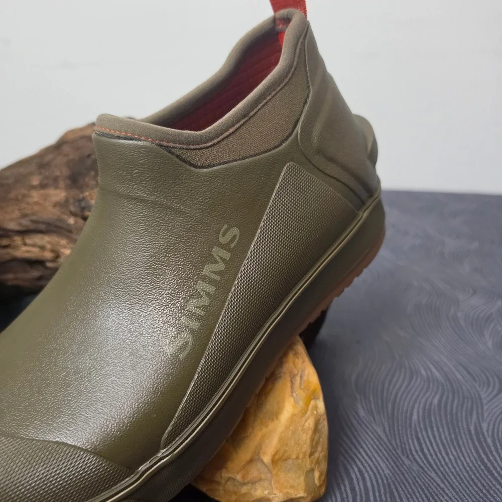 Simms Challenger Slip-On Shoes Mens Size 11 Dark Stone New Outdoor Fishing Boat